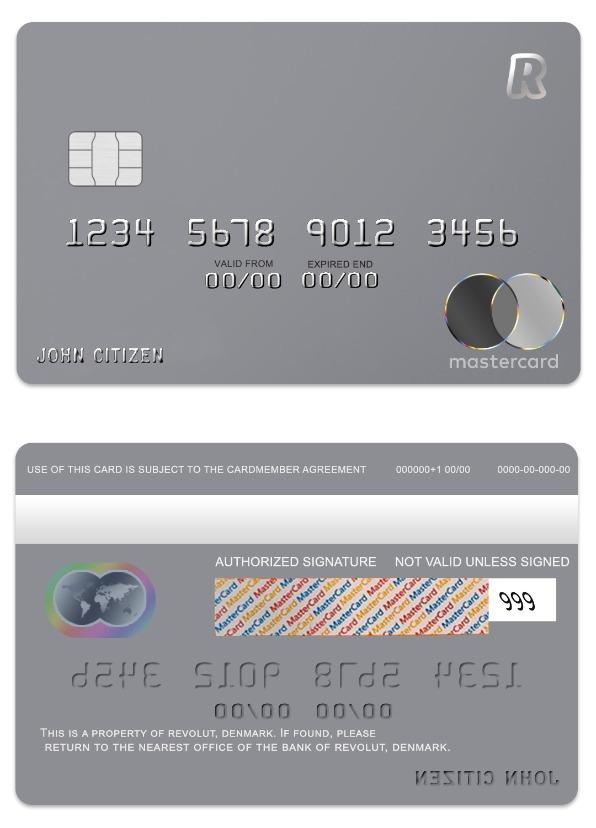 Denmark Revolut bank premium mastercard